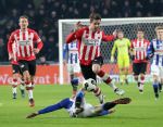 Eindhoven, 22 Januari 2017 Kompetitiewedstrijd PSV-SC Heerenveen, eindstand 4-3