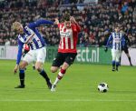 Eindhoven, 22 Januari 2017 Kompetitiewedstrijd PSV-SC Heerenveen, eindstand 4-3