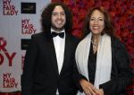 Amsterdam 6 november 2017 
Premiere my fair lady in carre. paula Patricio met zoon