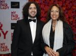 Amsterdam 6 november 2017 
Premiere my fair lady in carre. paula Patricio met zoon