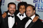Utrecht 29 oktober 2017
Premiere on your feet in beatrixtheater in Utrecht. Peter v d Vorst met man en hun zoon