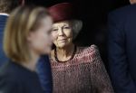 Amsterdam 12 oktober 2017  
Prinses beatrix bij de reddingsbrigade in Amsterdam