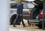 Amsterdam 21 oktober 2017
Candy Dulfer en haar nieuwe vriend Rafael arriveren bij haar huis