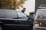Amsterdam 21 oktober 2017
Candy Dulfer en haar nieuwe vriend Rafael arriveren bij haar huis