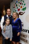Barendrecht 6 oktober 2017
Opening restaurant wensdroom van Rob Geus. Rob met zwangere vrouw en dochter