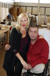 Den Helder 5 oktober 2017
Rob Scholte met zijn vriendin in zijn gallerij