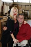 Den Helder 5 oktober 2017
Rob Scholte met zijn vriendin in zijn gallerij