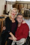 Den Helder 5 oktober 2017
Rob Scholte met zijn vriendin in zijn gallerij