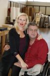 Den Helder 5 oktober 2017
Rob Scholte met zijn vriendin in zijn gallerij