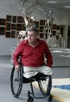 Den Helder 5 oktober 2017
Rob Scholte met zijn vriendin in zijn gallerij