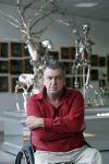 Den Helder 5 oktober 2017
Rob Scholte met zijn vriendin in zijn gallerij