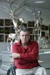 Den Helder 5 oktober 2017
Rob Scholte met zijn vriendin in zijn gallerij