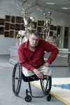 Den Helder 5 oktober 2017
Rob Scholte met zijn vriendin in zijn gallerij