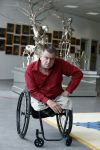 Den Helder 5 oktober 2017
Rob Scholte met zijn vriendin in zijn gallerij
