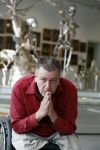 Den Helder 5 oktober 2017
Rob Scholte met zijn vriendin in zijn gallerij