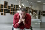 Den Helder 5 oktober 2017
Rob Scholte met zijn vriendin in zijn gallerij