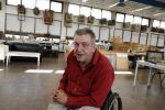 Den Helder 5 oktober 2017
Rob Scholte met zijn vriendin in zijn gallerij