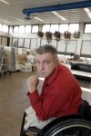 Den Helder 5 oktober 2017
Rob Scholte met zijn vriendin in zijn gallerij