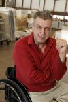 Den Helder 5 oktober 2017
Rob Scholte met zijn vriendin in zijn gallerij