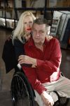 Den Helder 5 oktober 2017
Rob Scholte met zijn vriendin in zijn gallerij