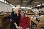 Den Helder 5 oktober 2017
Rob Scholte met zijn vriendin in zijn gallerij