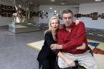 Den Helder 5 oktober 2017
Rob Scholte met zijn vriendin in zijn gallerij
