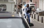 Amsterdam 1 oktober 2017
Romelu Lukaku en zijn vriendin Saar mens bij haar huis in Amsterdam.