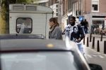 Amsterdam 1 oktober 2017
Romelu Lukaku en zijn vriendin Saar mens bij haar huis in Amsterdam.