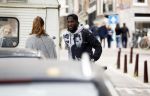 Amsterdam 1 oktober 2017
Romelu Lukaku en zijn vriendin Saar mens bij haar huis in Amsterdam.