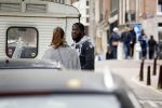 Amsterdam 1 oktober 2017
Romelu Lukaku en zijn vriendin Saar mens bij haar huis in Amsterdam.