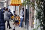 Amsterdam 1 oktober 2017
Romelu Lukaku en zijn vriendin Saar mens bij haar huis in Amsterdam.