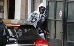 Amsterdam 1 oktober 2017
Romelu Lukaku en zijn vriendin Saar mens bij haar huis in Amsterdam.