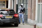 Amsterdam 1 oktober 2017
Romelu Lukaku en zijn vriendin Saar mens bij haar huis in Amsterdam.