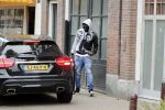 Amsterdam 1 oktober 2017
Romelu Lukaku en zijn vriendin Saar mens bij haar huis in Amsterdam.