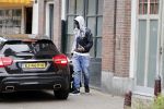 Amsterdam 1 oktober 2017
Romelu Lukaku en zijn vriendin Saar mens bij haar huis in Amsterdam.