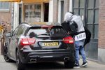 Amsterdam 1 oktober 2017
Romelu Lukaku en zijn vriendin Saar mens bij haar huis in Amsterdam.