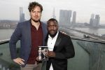 Rotterdam 3 november 2017
Boekpresentatie Royston Drenthe in Rotterdam. Royston met de schrijver van het boek Hugo Verkley