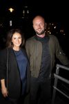 Amsterdam 16 oktober 2017 
Opening van het nieuwe restaurant van Won Yip Sushisamba bij het holland casino. Saar Koningbergen met vriend