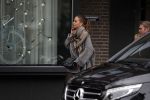Amsterdam 1 oktober 2017
Romelu Lukaku en zijn vriendin Saar mens bij haar huis in Amsterdam.