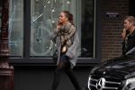 Amsterdam 1 oktober 2017
Romelu Lukaku en zijn vriendin Saar mens bij haar huis in Amsterdam.