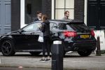 Amsterdam 1 oktober 2017
Romelu Lukaku en zijn vriendin Saar mens bij haar huis in Amsterdam.