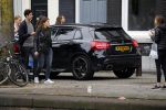 Amsterdam 1 oktober 2017
Romelu Lukaku en zijn vriendin Saar mens bij haar huis in Amsterdam.