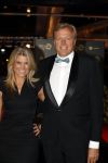 Amsterdam 12 oktober 2017 
Uitreiking televizierring in het afas live theater. Sandra Ysbrandy  met man