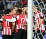 Eindhoven, 30 September 2017
PSV-Willem II, eindstand 4-0  Kompetitie 2017/2018
Steven Bergwijn