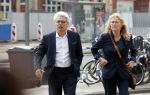 Amsterdam 14 oktober 2017
Afscheidsdienst van burgemeetser Eberhard v d Laan in het concertgebouw. Theodor Holman met vrouw