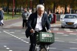 Amsterdam 14 oktober 2017
Afscheidsdienst van burgemeetser Eberhard v d Laan in het concertgebouw. Theodor Holman met vrouw