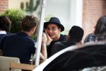 Amsterdam 13 oktober 2017 
Timor Steffens op terras