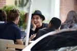 Amsterdam 13 oktober 2017 
Timor Steffens op terras