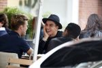 Amsterdam 13 oktober 2017 
Timor Steffens op terras