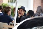 Amsterdam 13 oktober 2017 
Timor Steffens op terras